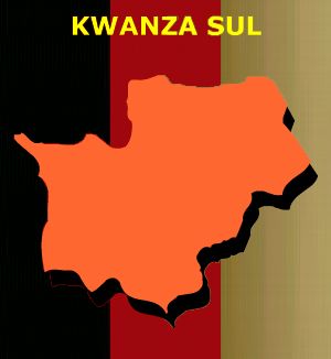Mapa de Kwanza-sul